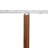 Uriel 2-in-1 Extendable Console & Dining Table with Wooden Frame-658661157