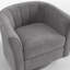 Fauteuil demi-tonneau pivotant avec repose-pieds 27,4 po Torince-504931039-532007631