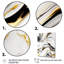 «Abstract Geode Marble Waves Grey IV», reproduction sur toile-86806598-86806599