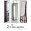 Armoire à bijoux murale avec miroir-146480708