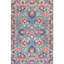 Williamsburg Floral Handmade Tufted Wool Blue/Red Area Rug-32901567