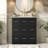 30"Multi-functional Storage Freestanding Bathroom Vanity with Ceramic Sink-826762483-826762492