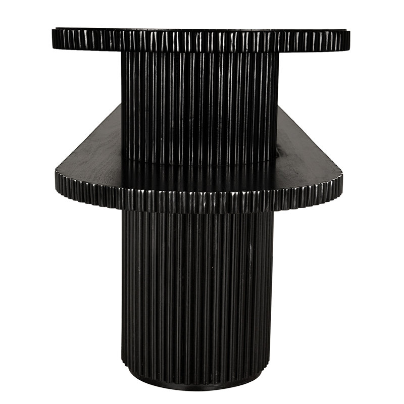 Parker Console, Hand Rubbed Black
