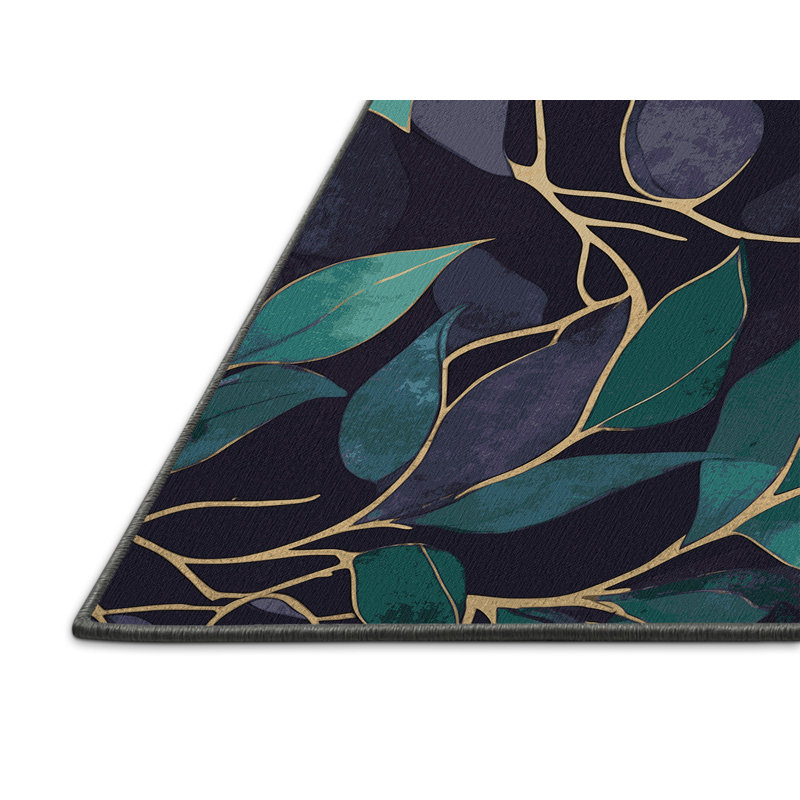 Gilded Underbrush Rug, Rectangle 2' x 3'