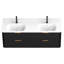 Meuble-lavabo mural moderne avec lavabo et 4 tiroirs Modern-133678063