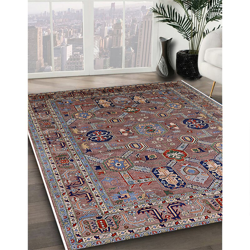 Oriental Indoor Rug, Square 7'