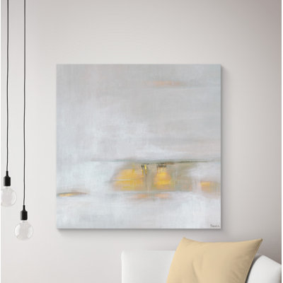 Shine Above The Misty Sea by Parvez Taj - Wrapped Canvas Print