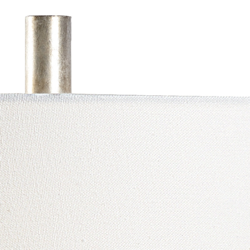 Adagio Table Lamp, Antique Silver Leaf