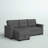 Yosef Upholstered L-Shaped Sectional Reversible-704676660
