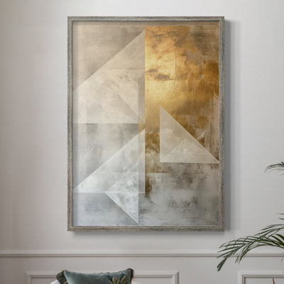 ABSTRACT Series CIX Framed Print - Solid Wood