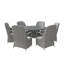 Ensemble repas d'extérieur L 53,15 po Dustion