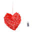 25cm Geometric Foam Finial Ornament
