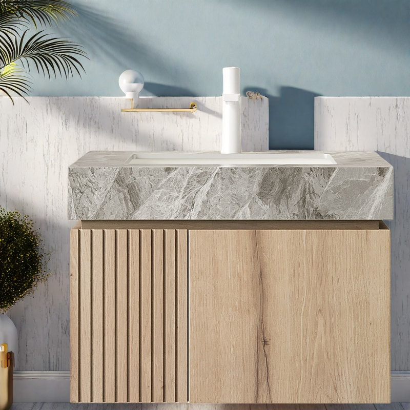 Meuble-lavabo et lavabo flottant 24 po
