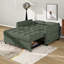 52.8" Loveseat Sofa, Pull Out Couch, Loveseat Sleeper With Adjustable Backrest, Three USB Ports, Two Lumbar Pillows