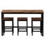 Ensemble de table de salle à manger à hauteur de comptoir avec 3 tabourets-1605895548-1605895550
