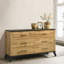 Commode 6 tiroirs Natural Pine