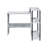 Rectangular Writing Desk with Side Shelf-74917885