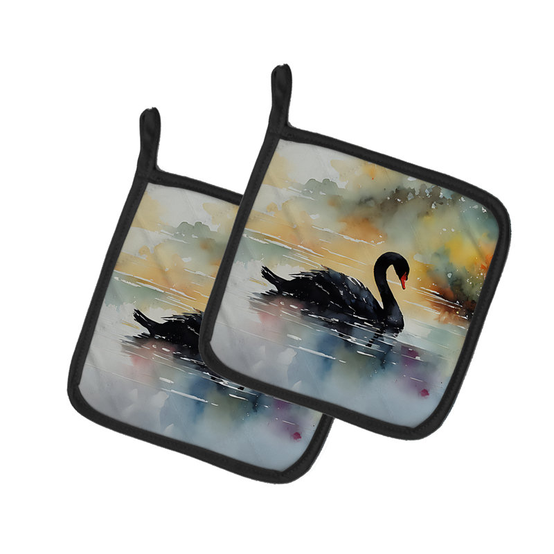 Paire de poignées Black Swan
