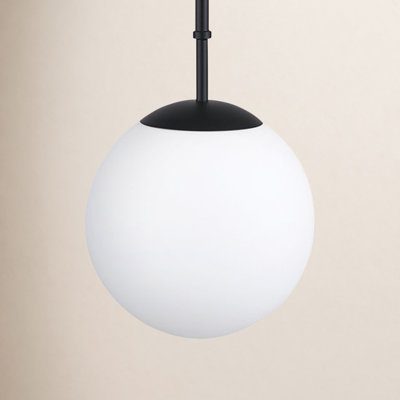Single Light Glass Dimmable Pendant