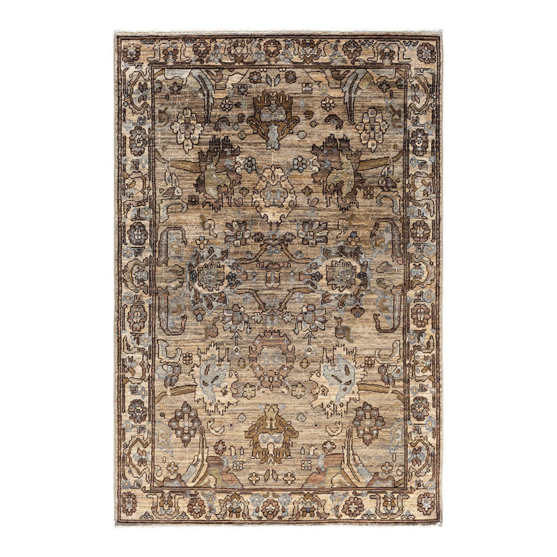 Serapi One-of-a-Kind 3' 11" X 5' 11" Hand Knotted Area Rug