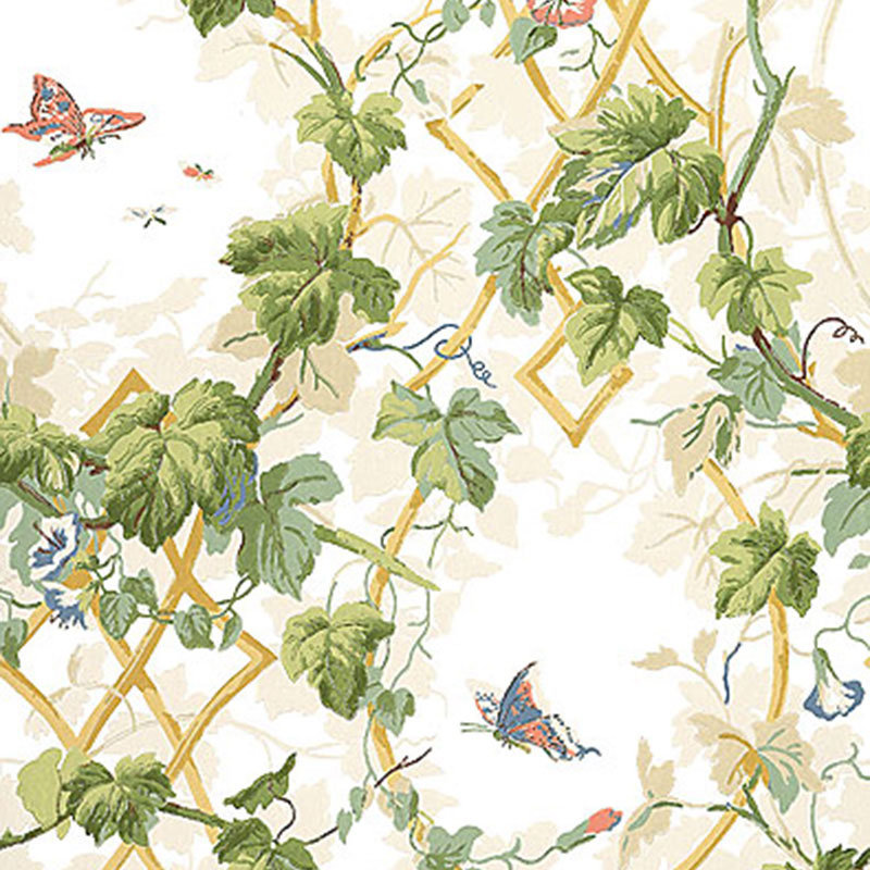 Leafy Arbor Wallpaper