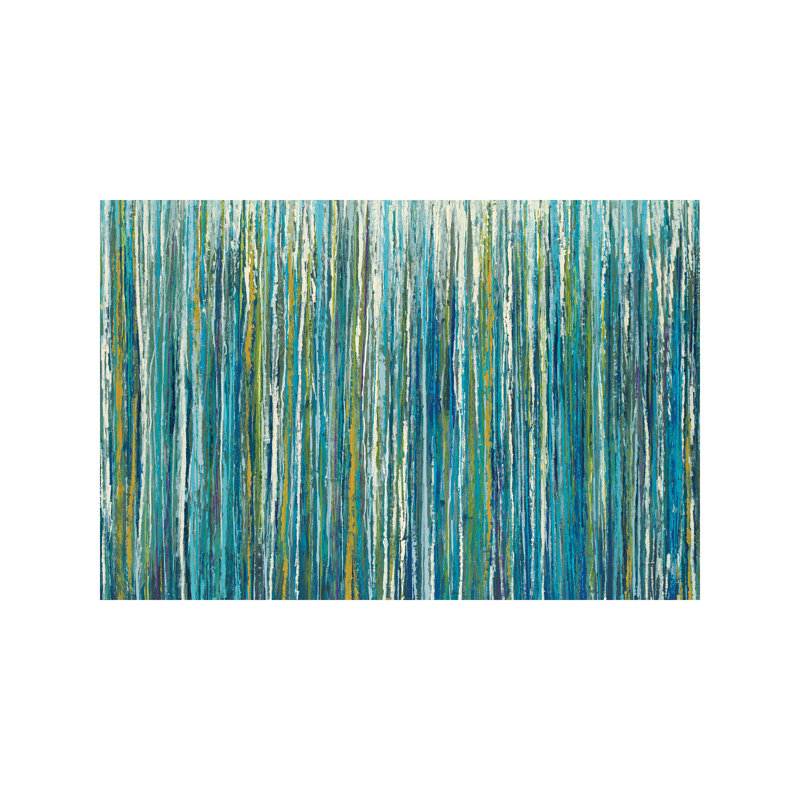 Greencicles by Liz Jardine - Wrapped Canvas Painting, 66.04 cm H x 45.72 cm W x 1.91 cm D