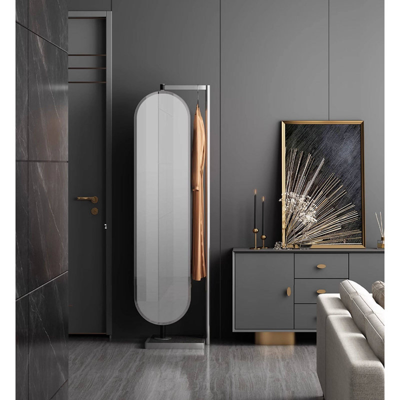 Portemanteaux contemporain avec miroir