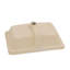 Lavabo de salle de bain rectangulaire encastré en céramique blanc 21 "x 13" avec trop-plein