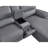 Carrabelle Leather Power Recliner Console,USB Port-121904175-121904170