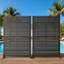 6 ft. H x 4 ft. W Metal Privacy Screen Set Of 2