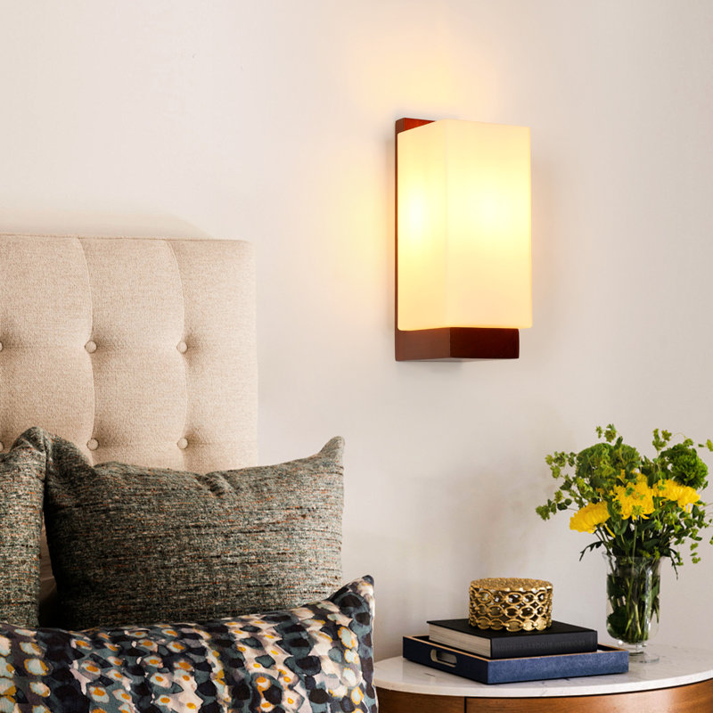 Glass Flush Mounted Sconce