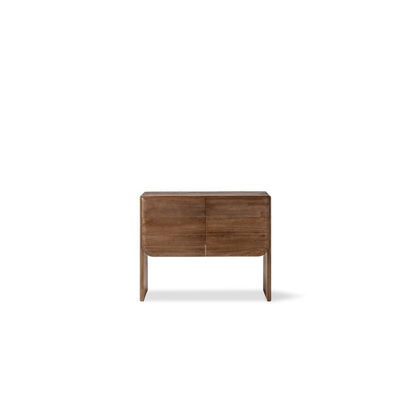 Neascu Solid Wood Standard Accent Cabinet, Brown