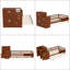 Lit de jour simple avec espace de rangement-568483170