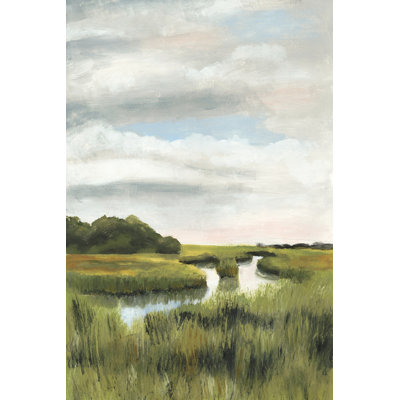 Marsh Landscapes I by Naomi McCavitt - Wrapped Canvas Print
