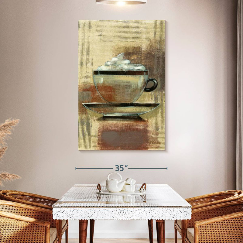 Yarlin Cafe Classico II Neutral, 51" H x 34" W