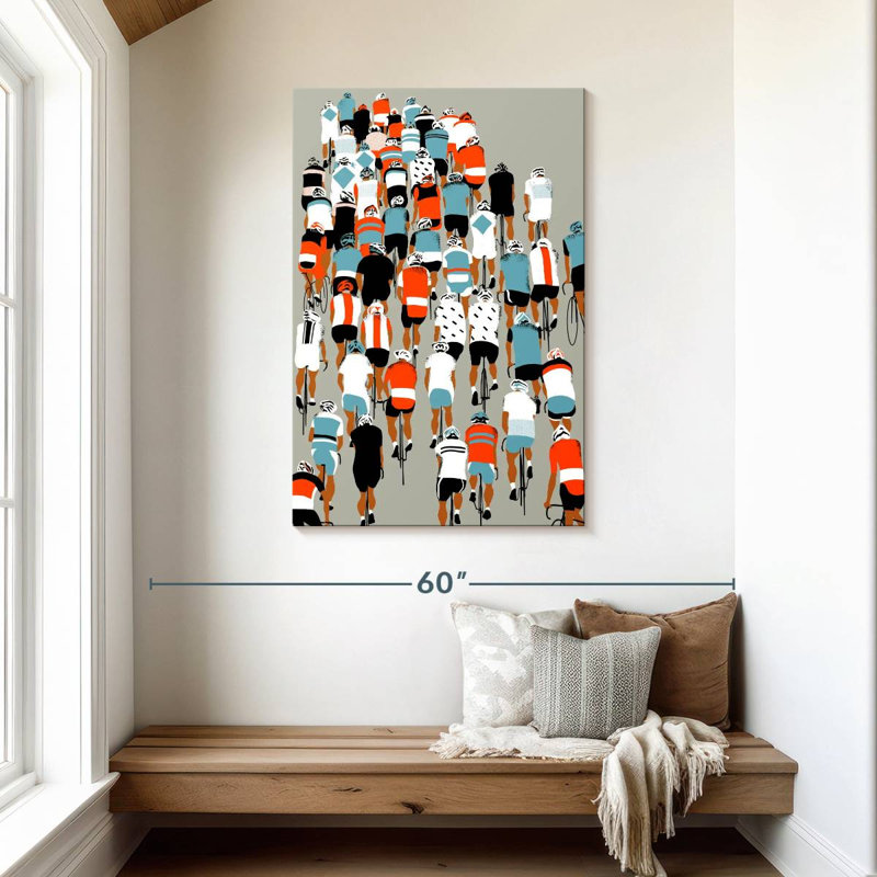 Sireci Peloton, 45" H x 30" W
