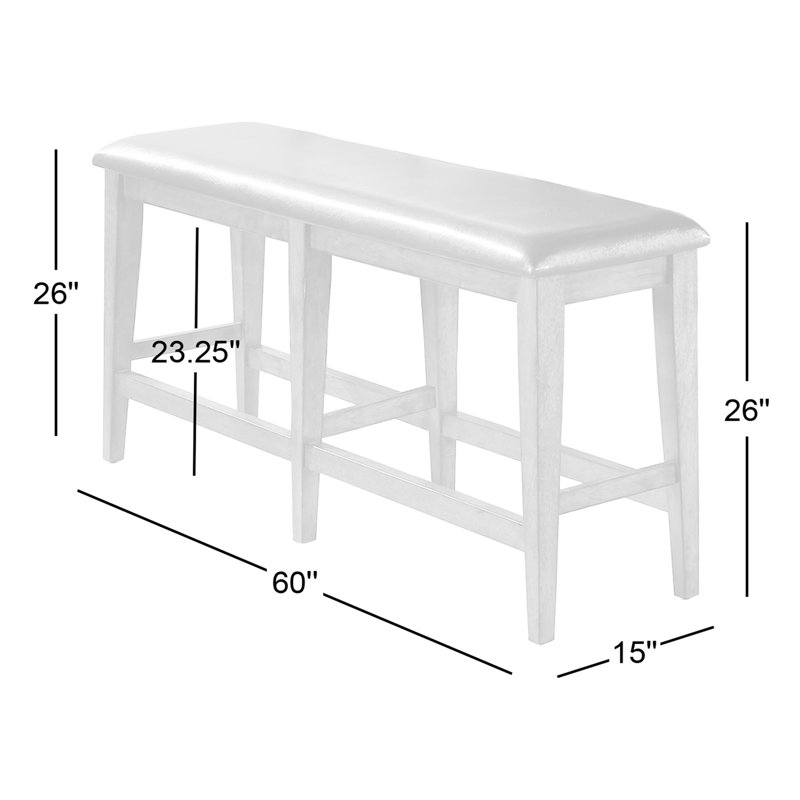 Banc rembourré Jamelia