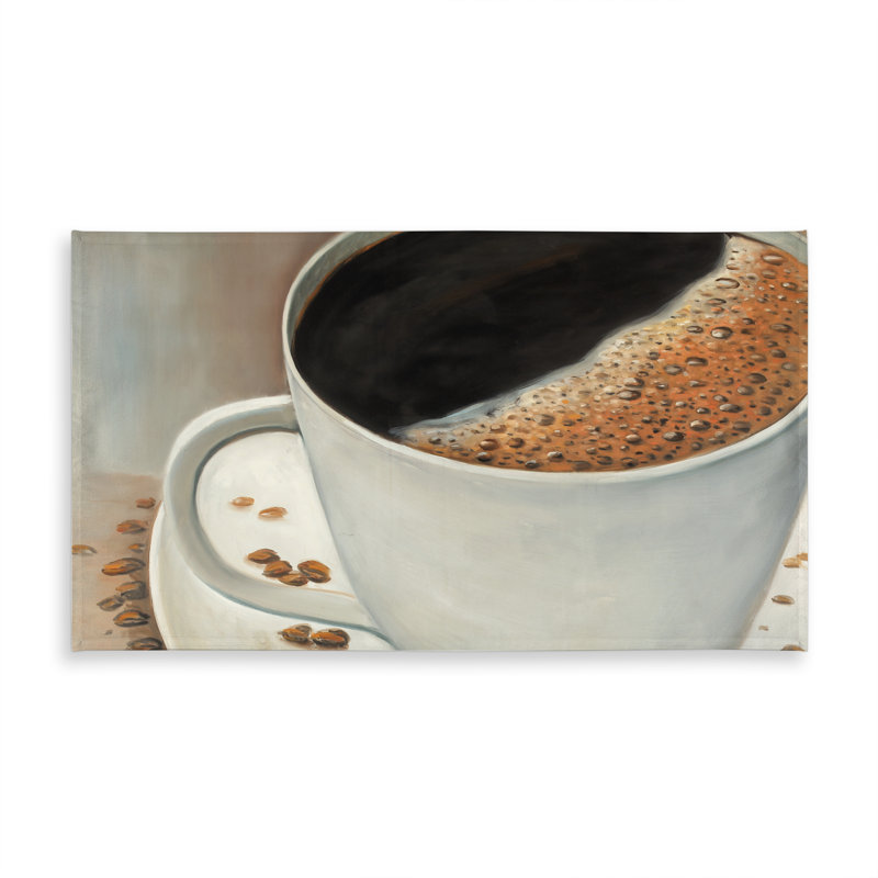 Black Coffee Tablecloth - Modern Indoor/Outdoor Home Decor
