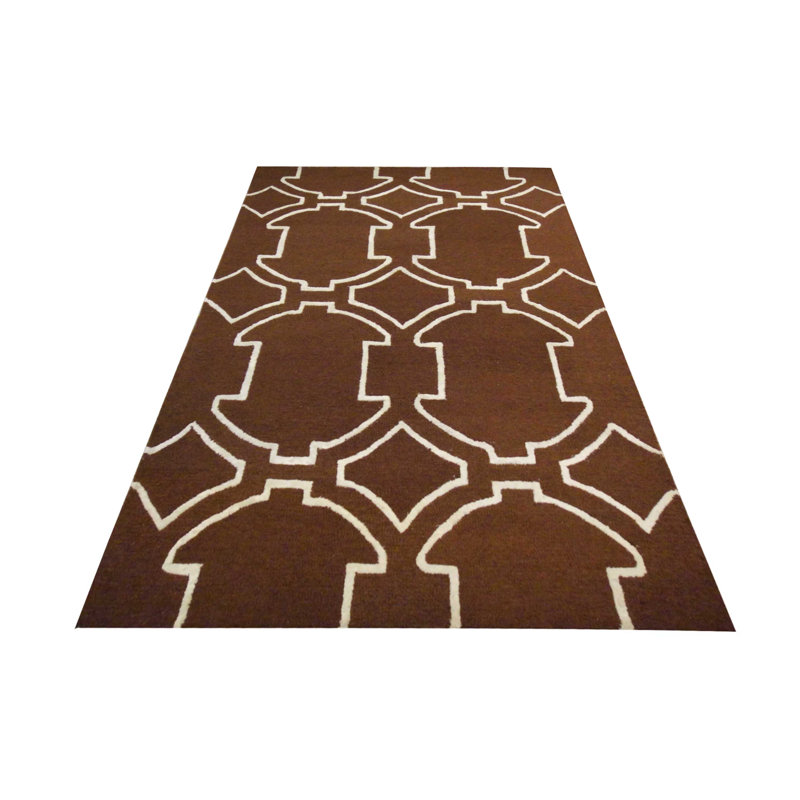 Geometric Hand Woven 153cm X 244cm Area Rug