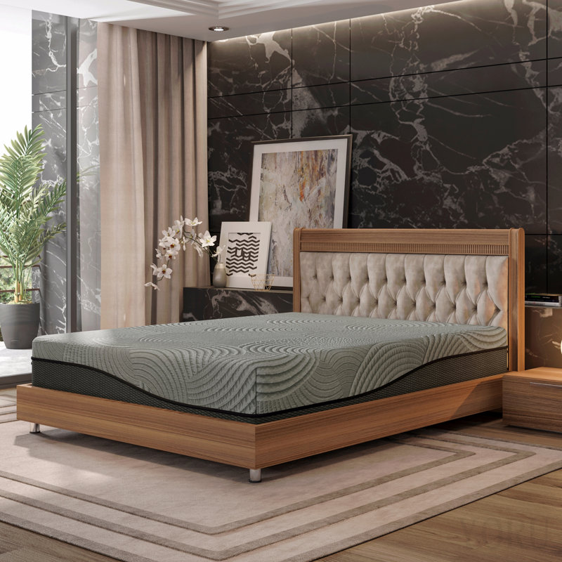 Très grand matelas ferme mi-ferme Gel Max, 10", King