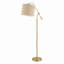 Claudie Sculptural Overhang Arm Standing Floor Lamp With Shade - Industrial Elegant Design-299760554