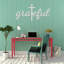 Art mural en métal Grateful Cross Script-2069330684-2069330685