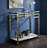 Neilo Clear Glass (Not Include Stools)