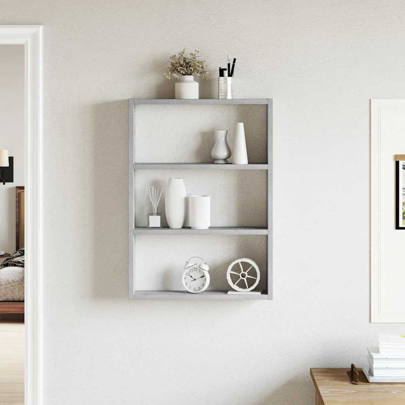30-9 Wall Mounted Shelf, Grey/Sonoma