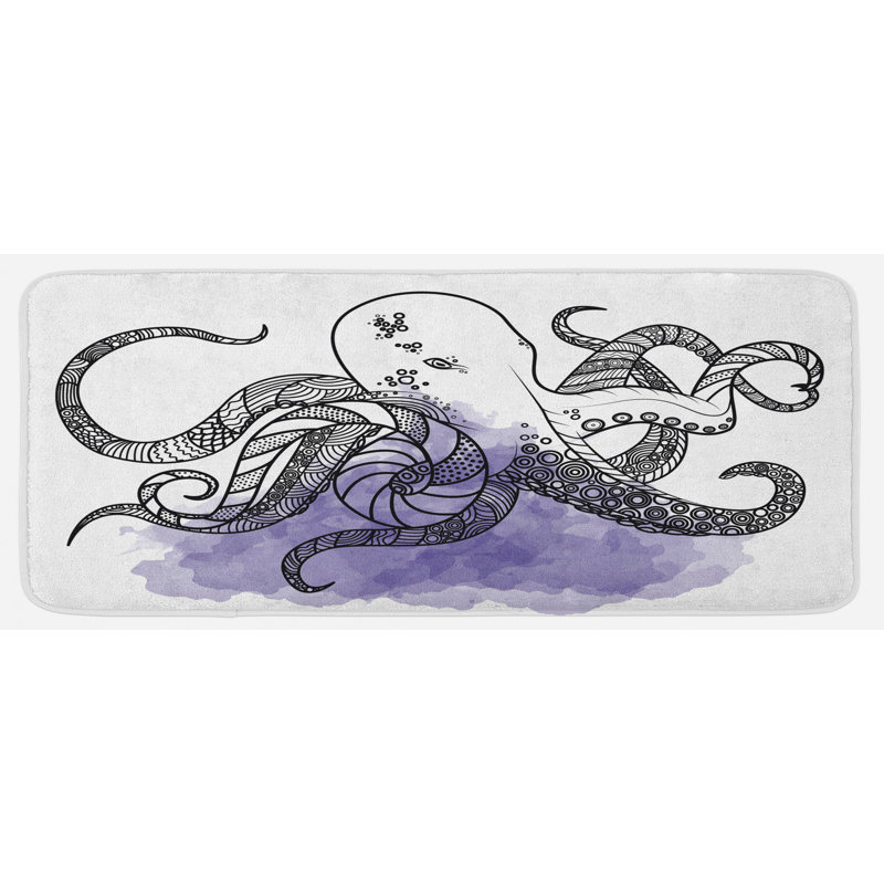 Tapis de cuisine Octopus