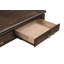 Table basse en bois avec 2 tiroirs coulissants Susan