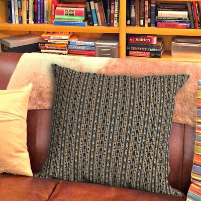 Geometric Outdoor Reversible Throw Pillow