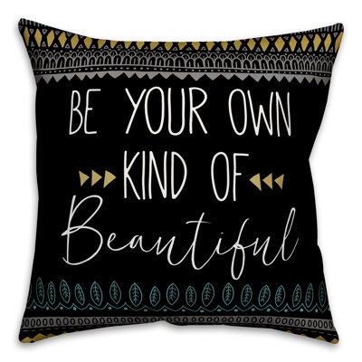 Reversible Throw Pillow