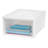 15.75 in. x 9 in. White Box Chest Drawer-966713051
