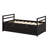 Makemson Twin Captain's Wood Daybed With 3 Storage Drawers, Trundle Bed-893835024